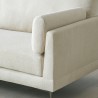 3-sits soffa i tyg 200cm metallfötter modernt vardagsrum Boray