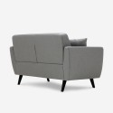 2-sits soffa nordisk design stoppad elegant modernt 151cm Ischa