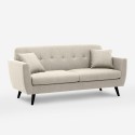 3-sitsig modern vardagsrumssoffa nordisk design resistent 191cm Hayem