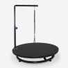 Rotating Grooming Table for Dogs - 60cm Diameter PugRoterande Trimmbord för Hundar - 60cm Diameter Pug