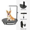 Rotating Grooming Table for Dogs - 60cm Diameter PugRoterande Trimmbord för Hundar - 60cm Diameter Pug