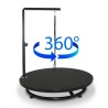 Rotating Grooming Table for Dogs - 60cm Diameter PugRoterande Trimmbord för Hundar - 60cm Diameter Pug
