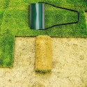 Trädgårdsvält i stål 45 liter 56 cm sand och vatten Grassy Rabatter