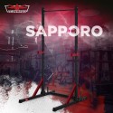 Skivstångsställning Squat Rack Gym skivstång skivor dragstång Sapporo Försäljning