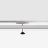 Dubbelsidig whiteboard vändbar magnetisk tavla 180x90cm Albert XL Val