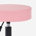 Justerbar ergonomisk stoppad vridbar pall för kosmetologer Senzu 