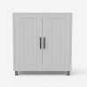 Badrumsskåp 2 dörrar 2 hyllor modern design Tvättställsskåp Biston Bestånd