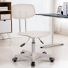 Justerbar ergonomisk kontorsstol vit Riverside Försäljning