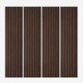 4 x dekorativ akustiskpanel wenge-trä 240x60cm Kover-WG Kampanj