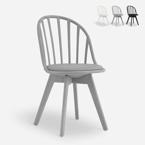 Polypropylen stol för kök matsal Modern design Molkor Kampanj