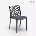 Modern stapelbar stol för utomhus bar trädgård restaurang Matrix BICA Kampanj