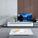 TV-bänk i Trä för Vardagsrum 220cm Modern Design Condian Försäljning