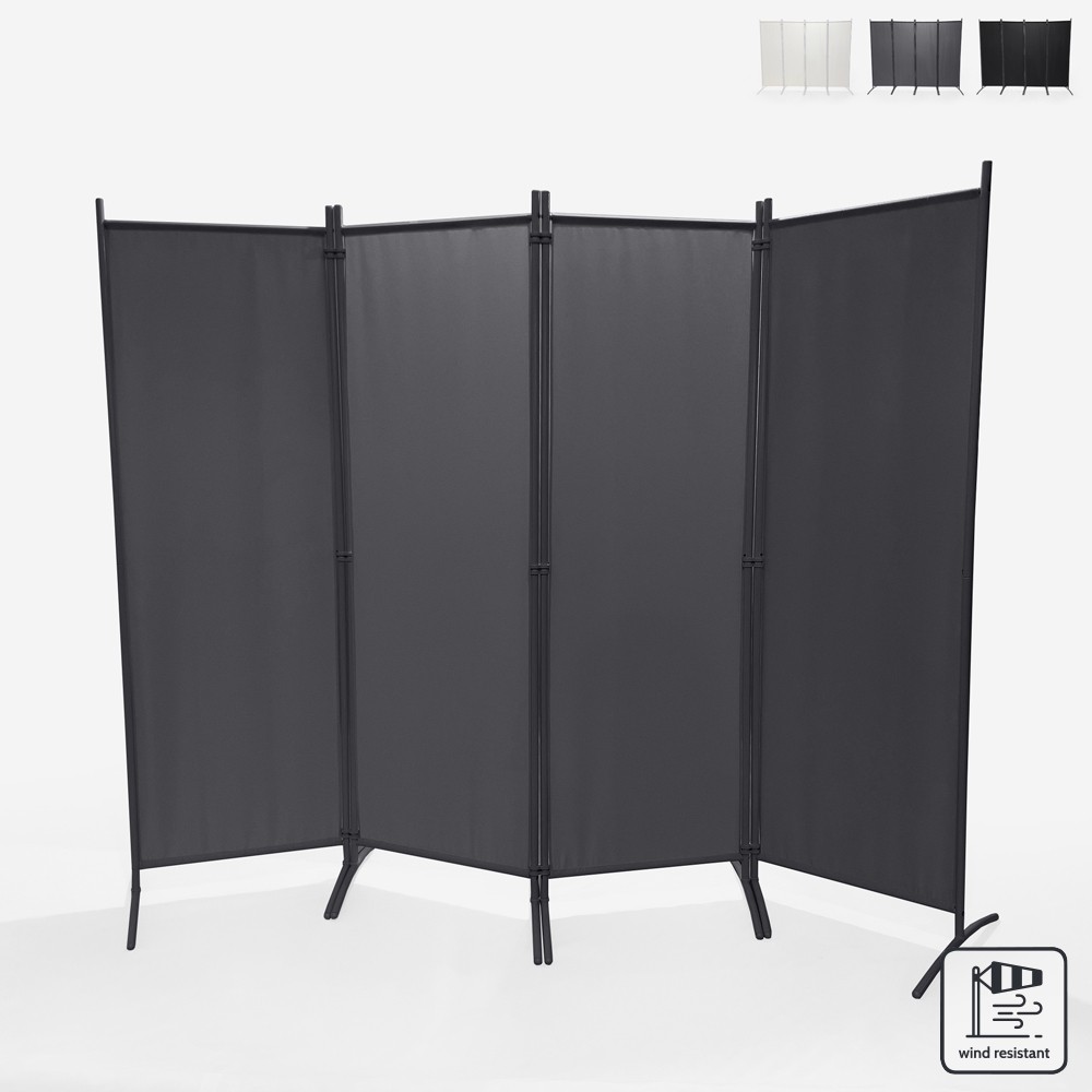 Hopfällbar 172x220cm sidomarkis inomhus utomhus balkong Divida