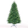 Konstgjord julgran 240 cm hög grön traditionell stil Bever Rea