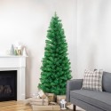 Konstgjord realistisk grön klassisk julgran 180cm Alesund Försäljning