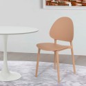 Modern stol i polypropylen för utomhus kök och matsal Gladys Pris