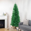 Konstgjord julgran 210cm hög klassiskt grön Vendyssel Försäljning