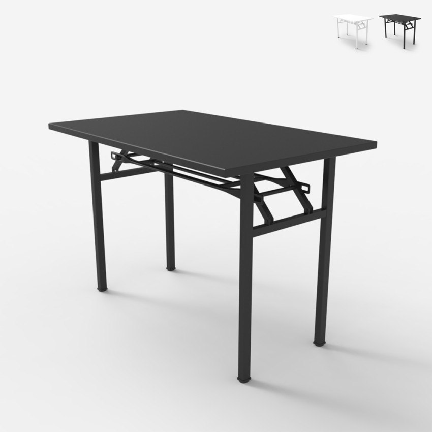 Skrivbord för kontor hopfällbart platsbesparande hylla Foldesk Plus 100x60cm Försäljning