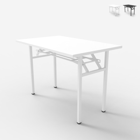 Skrivbord för kontor hopfällbart platsbesparande hylla Foldesk Plus 100x60cm Kampanj