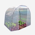 Tunnelväxthus 200x150xh180cm PVC-Överdrag Växter Blommor Trädgård Orto M Erbjudande
