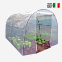 Tunnelväxthus 200x300xh180cm PVC-Överdrag Växter Blommor Trädgård Orto L Försäljning