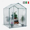 Växthus Till Balkong 153x153xh210cm PVC stål Växter Grönsaksodling Blommor Mimosa M Försäljning
