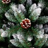 Konstgjord julgran klädd med dekoration ekologisk 210 cm Tampere Rea