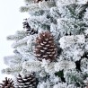 Konstgjord julgran med konstsnö och kottar 210 cm hög Bildsberg Erbjudande