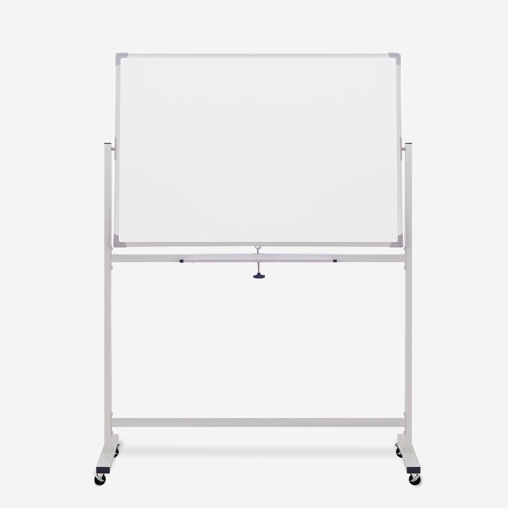 Dubbelsidig Whiteboard Vändbar Magnetisk Tavla 90x60cm Albert M