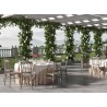 Stol med klassisk design restaurang utomhus bröllop ceremonier Divina Egenskaper