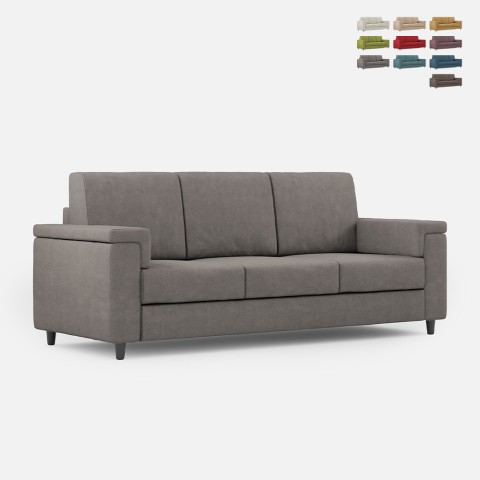 3-sits soffa i tyg 208cm modern stil vardagsrum Marrak 180 Kampanj