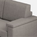 3-sits soffa i tyg 208cm modern stil vardagsrum Marrak 180 