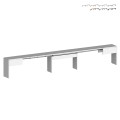 Bänk för utdragbart matbord förlängningsbart konsolbord 66-290cm Pratika B Kampanj