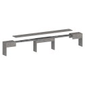 Bänk för utdragbart matbord förlängningsbart konsolbord 66-290cm Pratika B 