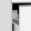 Modernt köksskåp 2 stora utdragbara lådor 30x60x164,5 Trym 