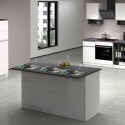 Köksö 3 Dörrar Modern Stil 155x90x90cm 3 sittplatser Deaton Katalog