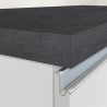 Köksö 3 Dörrar Modern Stil 155x90x90cm 3 sittplatser Deaton 