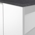 Köksö 3 Dörrar Modern Stil 155x90x90cm 3 sittplatser Deaton 
