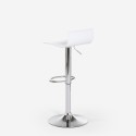 Transparent vridbar barstol modern design metall bar kök Juneau Inköp