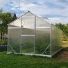 Växthus aluminium polykarbonat trädgård 290x150-220-290x220h Sanus WM Modell