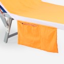 Strandhandduk i mikrofiber 2 fickor överdrag för Santorini Italia solsängar Katalog