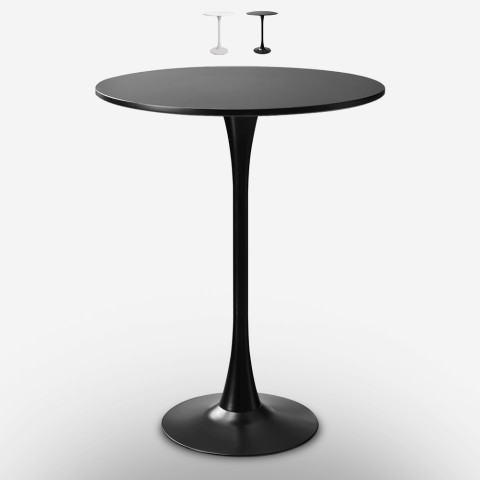 Högt bord för barstolar Tulipan design runt 70cm Gerbys+ Kampanj