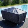 Skydd för trädgårdsbord utomhus 240x130x60cm vattentätt överdrag CVT2 Försäljning
