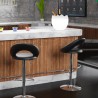 Hög Kök- och Barstol Svängbar Justerbar Fotstöd Chicago 