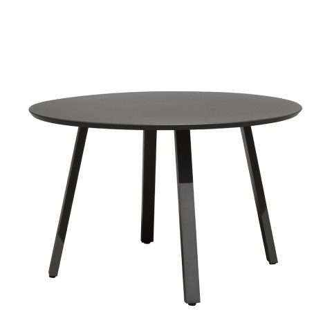 Runt bord för utomhusbruk Ø 120cm modern design antracit Akron Kampanj