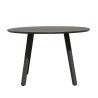 Runt bord för utomhusbruk Ø 120cm modern design antracit Akron Försäljning