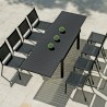 Förlängningsbart bord 135-270x90cm utomhus trädgård 8-10 platser Fenis Rea