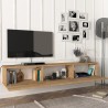 Vägghängd TV-bänk med 3 dörrar 180cm vardagsrum modern design Damla  Egenskaper