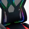 Gamingstol justerbar ergonomisk kontorsstol RGB-belysning Gundam   Mått