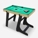Multifunktionellt hopfällbart 3in1 biljardbord bord pingisbord hockeybord Texas Erbjudande